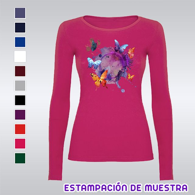 Camiseta manga larga mujer extreme