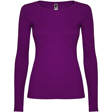 Camiseta mujer manga larga algodón - Imagen 3