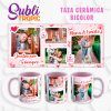 Taza personalizada bicolor - Juntos por siempre