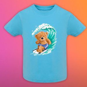 Camiseta bebé manga corta personalizada