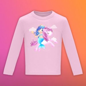 Camiseta bebé manga larga personalizada