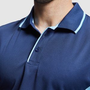 Polo combinado a dos colores - Imagen 3