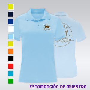 Polo tecnico mujer monzha