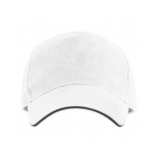 Gorra contrastada Eris blanco