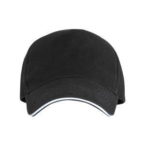 Gorra contrastada Eris negro