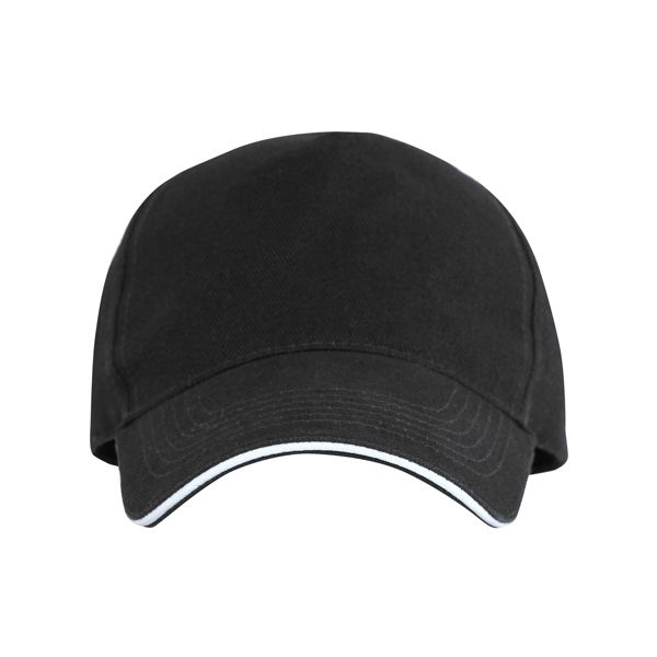 Gorra contrastada Eris negro