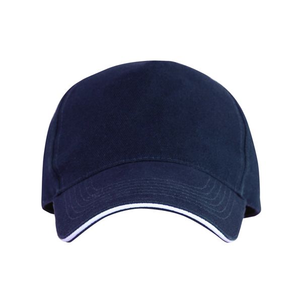 Gorra contrastada Eris azul marino