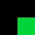 Negro/verde lima