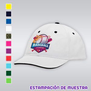 Gorra de algodón Panel