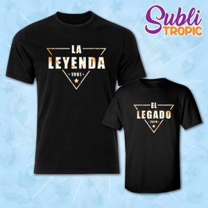 Camisetas a juego Leyenda & legado