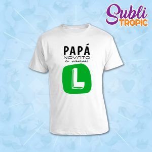 Camiseta Papá Novato