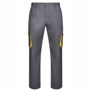 Pantalón largo multibolsillos bicolor velilla - Imagen 3