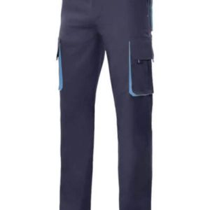 Pantalón largo multibolsillos bicolor velilla - Imagen 9