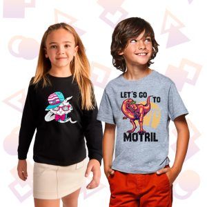 Camisetas infantiles personalizadas