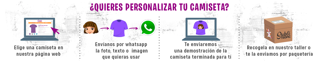 personaliza tu camiseta