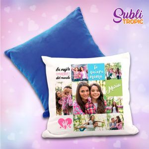 Cojín para madres - Collage personalizado