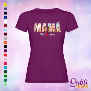 Camiseta madre - Fotos mamá