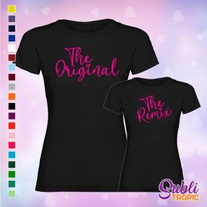 Camiseta madre e hij@ - Original & Remix