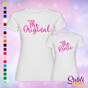 Camiseta madre e hij@ - Original & Remix