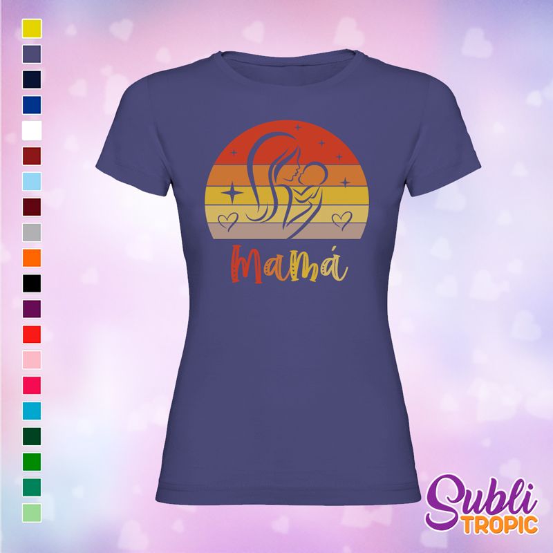 Camiseta madre - Mamá sol