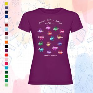 Alternative view of Camiseta - Alumnos de colores