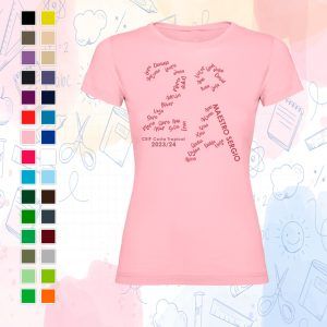 Alternative view of Camiseta - Tu clase con nombres