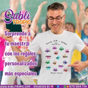 regalos personalizados para maestros