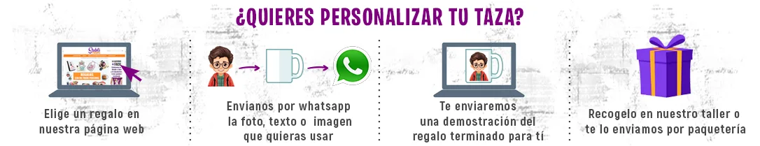 Personaliza tu taza
